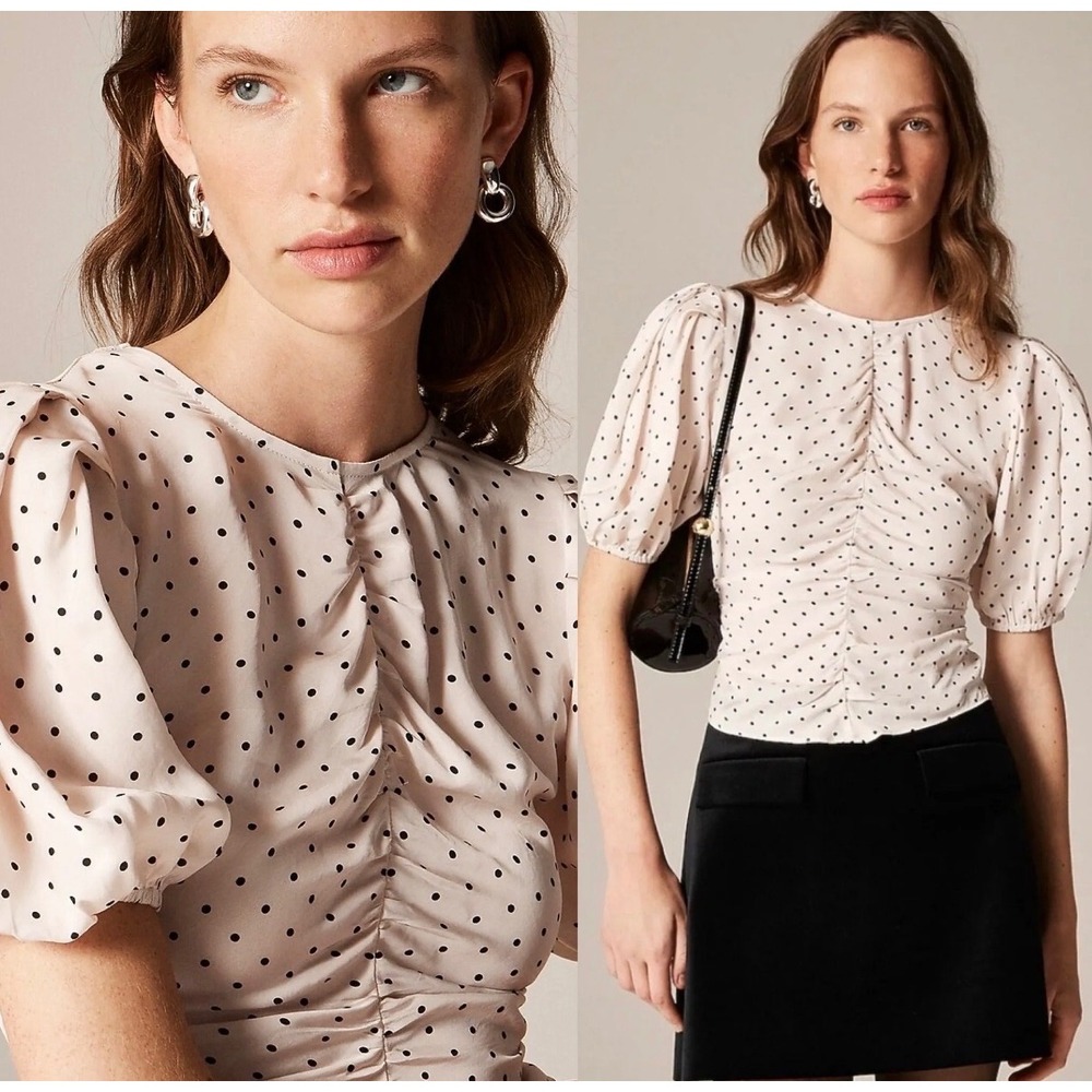 J Crew Veranda Dot Shirt